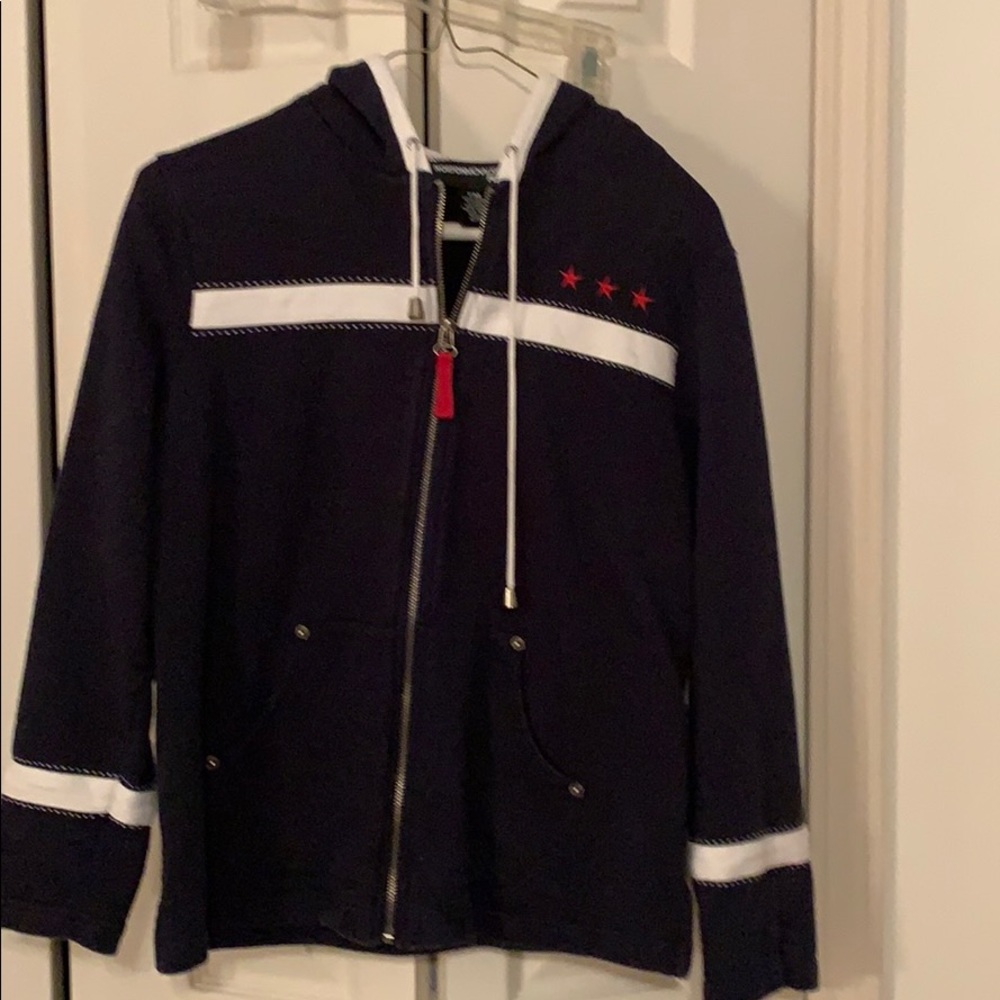 Full zip up sweatshirt